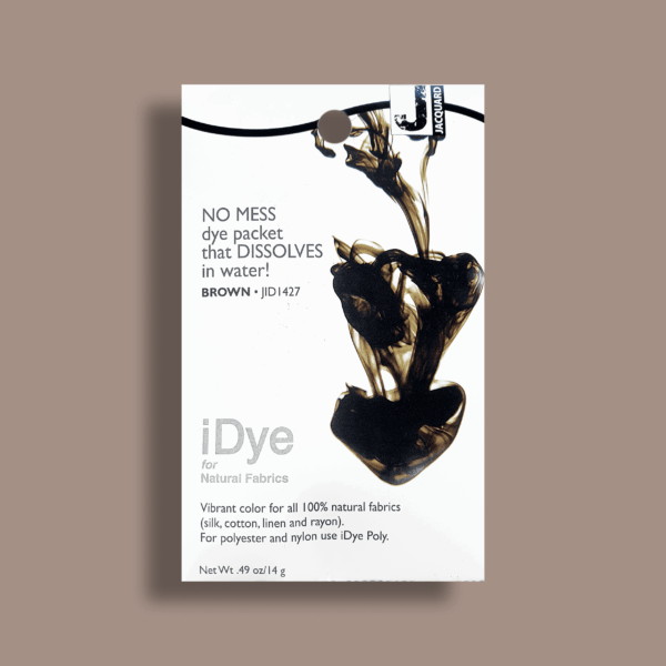 iDye (Natural) Brown – Textielverf voor natuurlijke stoffen