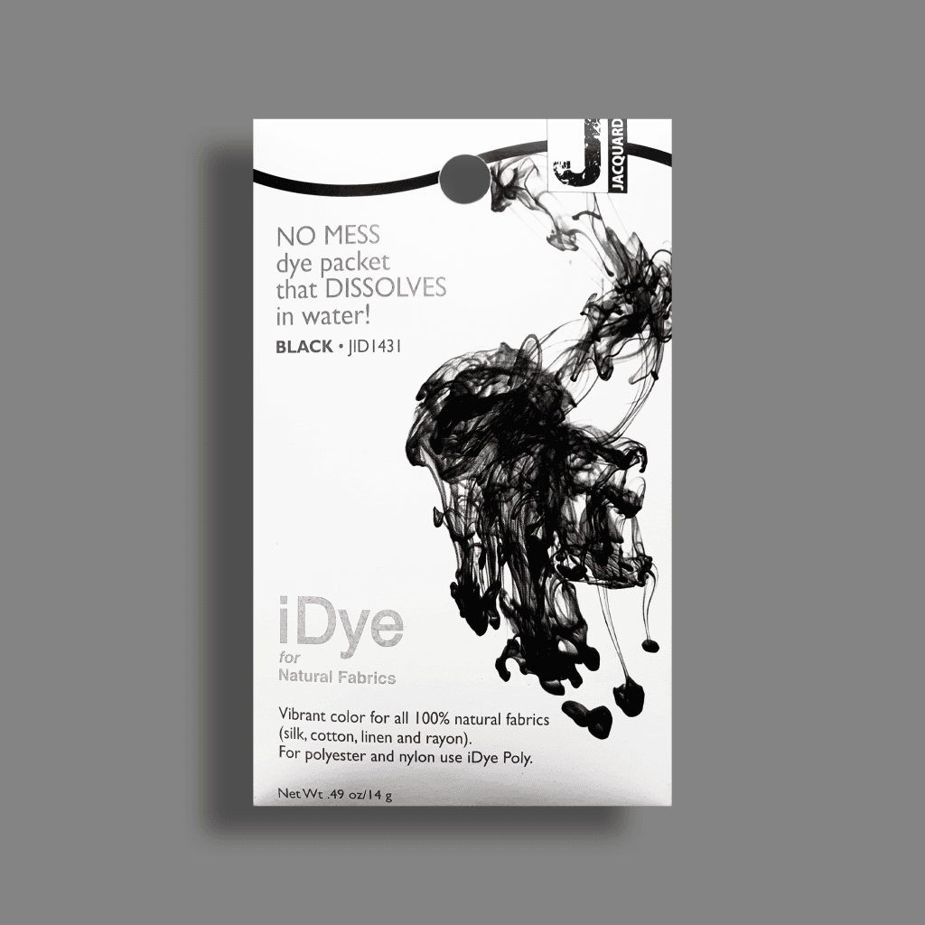 iDye (Natural) Black – Textielverf voor natuurlijke stoffen - 3DForma.nl
