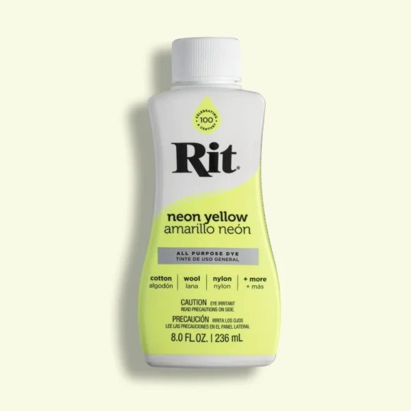 Textielverf Rit All-Purpose Dye Neon Yellow - Kleurstof