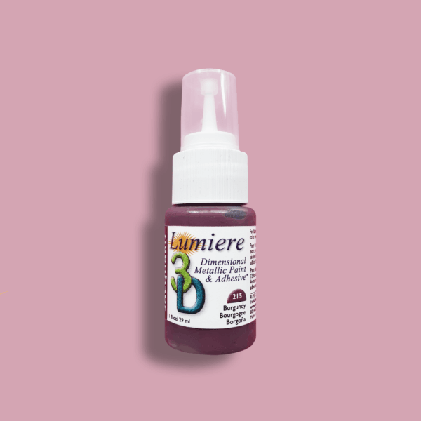 Lumiere 3D metallic verf 29,5ml - Burgundy