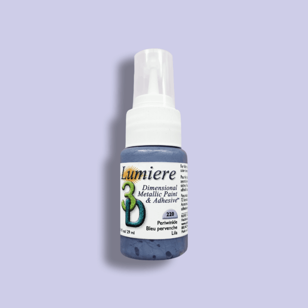 Lumiere 3D metallic verf 29,5ml - Periwinkle