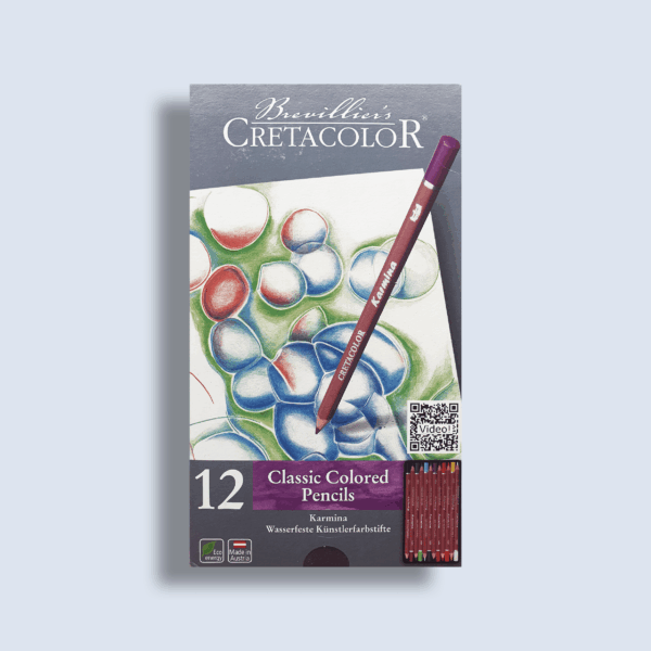Cretacolor Karmina coloured pencils - set of 12 colours