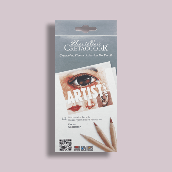 Cretacalor Watercolor Pencils Skin Color Set - set of 12 colors