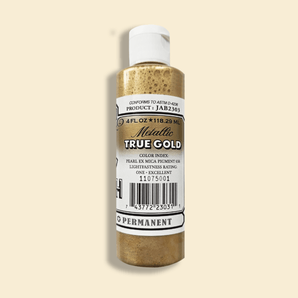 Alternative view of Jacquard Airbrush Color Metallic True Gold 118ml