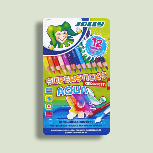 Jolly Watercolor pencils- set of 12 colors