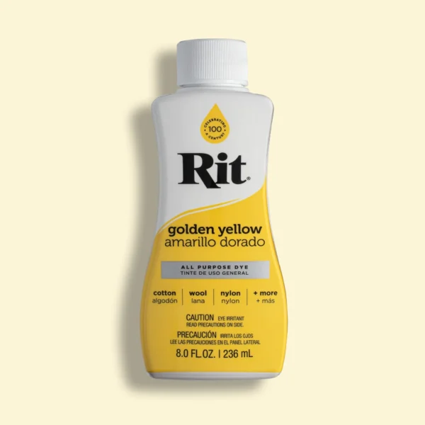 Textielverf Rit All-Purpose Dye Golden Yellow - Kleurstof