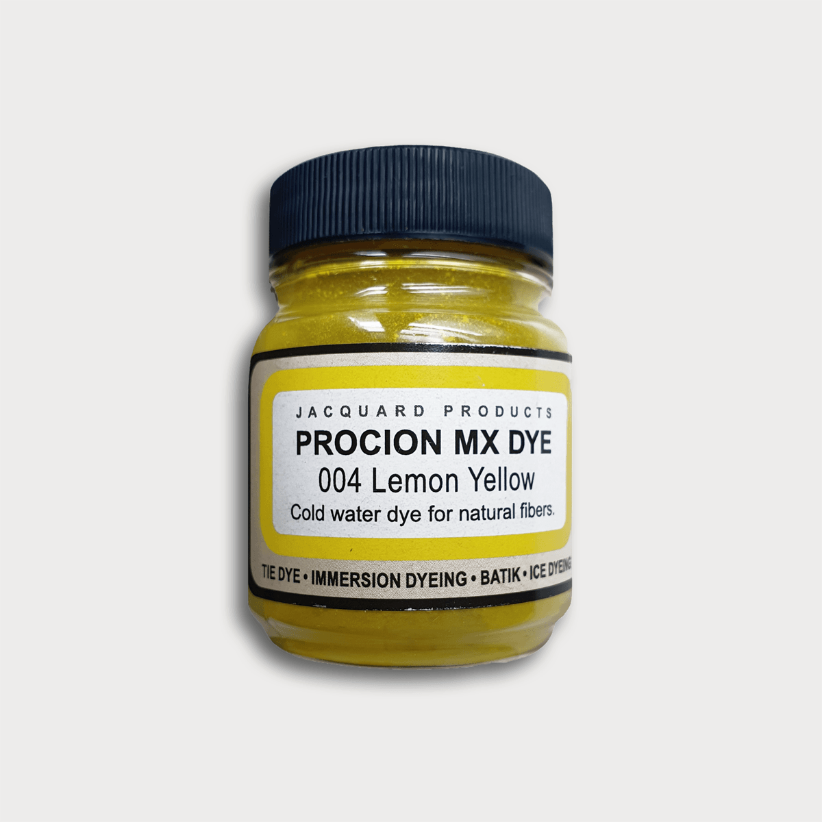 Procion MX textielverf 004 Lemon Yellow – kleurstof voor katoen, linnen en andere natuurlijke stoffen