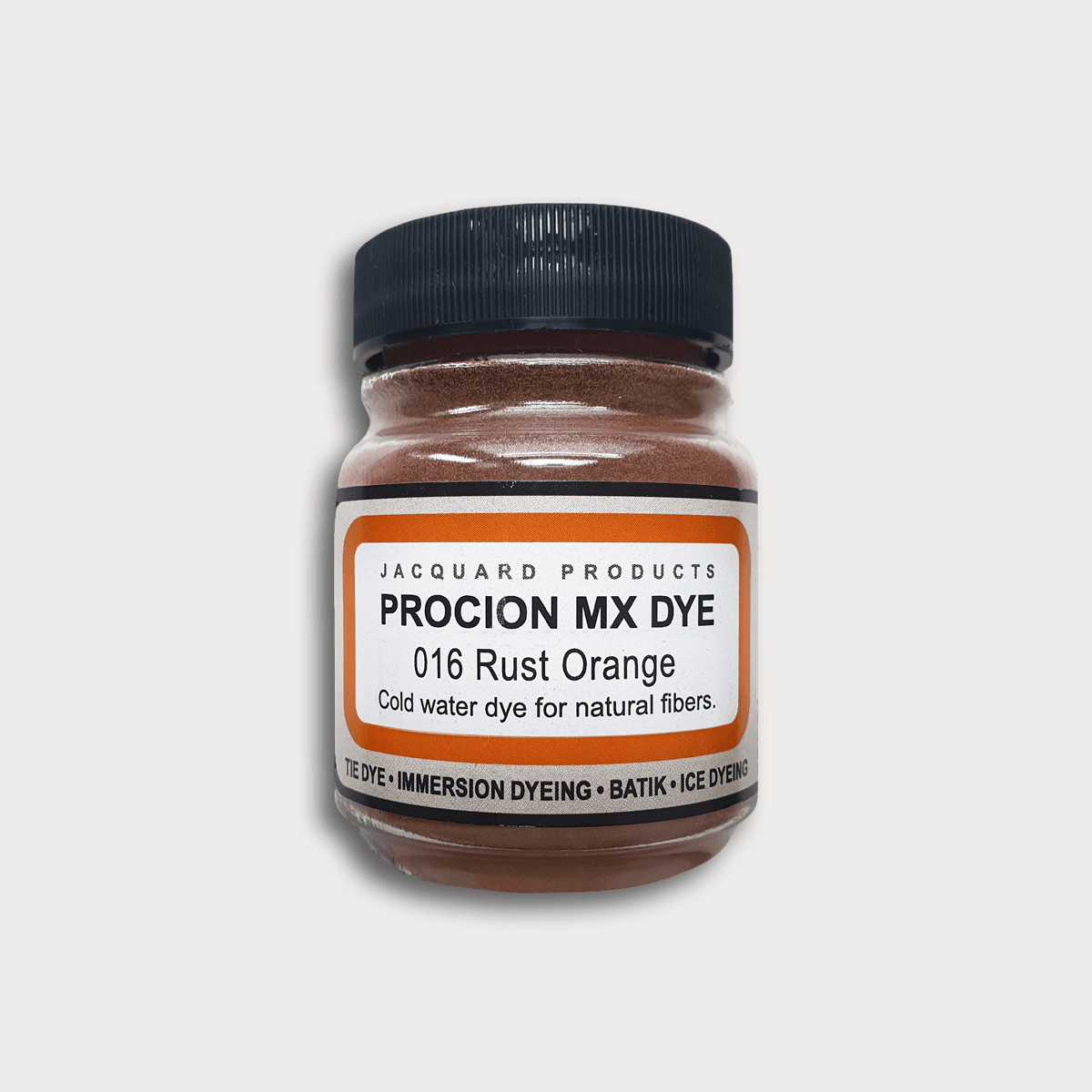 Procion MX textielverf 016 Rust Orange – verfpoeder voor katoen en andere natuurlijke materialen