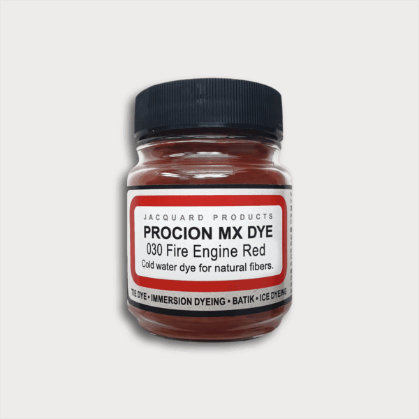 Procion MX textielverf 030 Fire Engine Red – verf voor katoen en andere natuurlijke stoffen