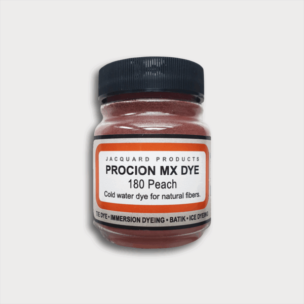Procion MX textielverf 180 Peach – kleurpoeder voor katoen en andere natuurlijke stoffen