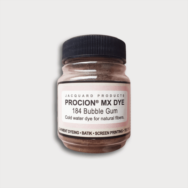 Procion MX textielverf 184 Bubble Gum – verfpoeder voor katoen en andere natuurlijke vezels
