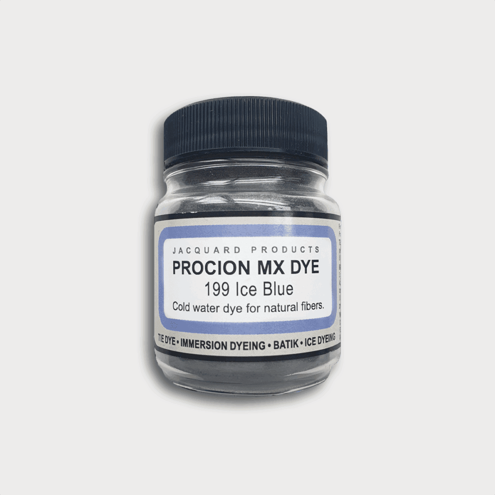 Procion MX textielverf 199 Ice Blue – Dye voor natuurlijke stoffen