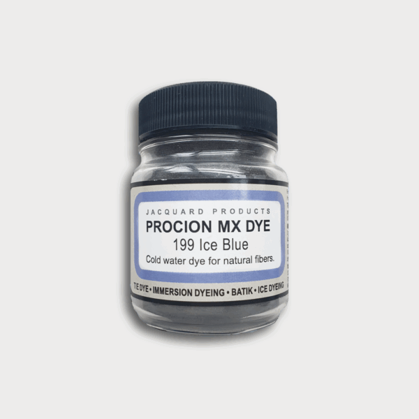 Procion MX textielverf 199 Ice Blue – Dye voor natuurlijke stoffen