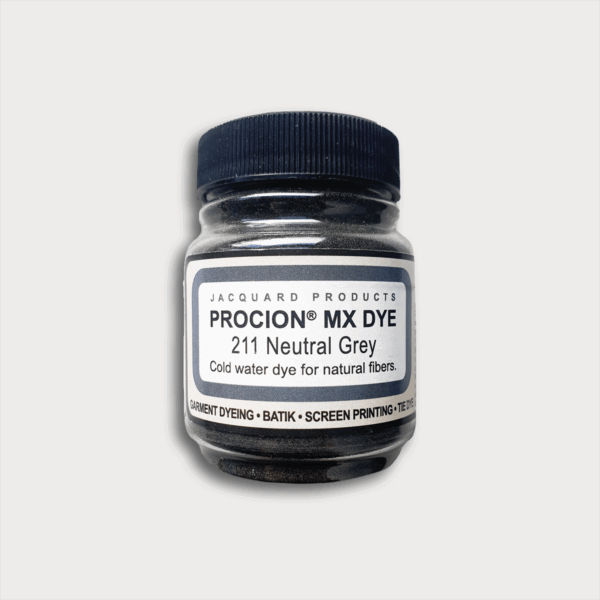 Procion MX textielverf 211 Neutral Grey – kleurstof voor katoen en andere natuurlijke stoffen