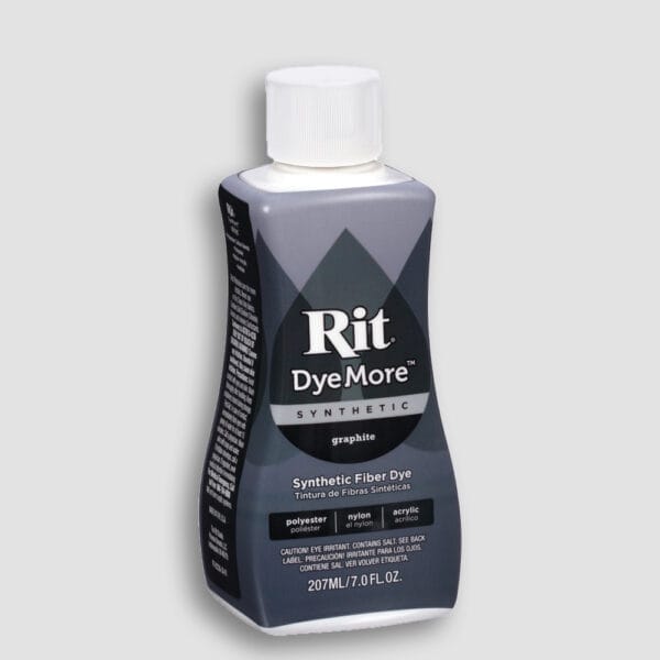 Rit DyeMore Graphite textielkleurstof – vooraanzicht verpakking