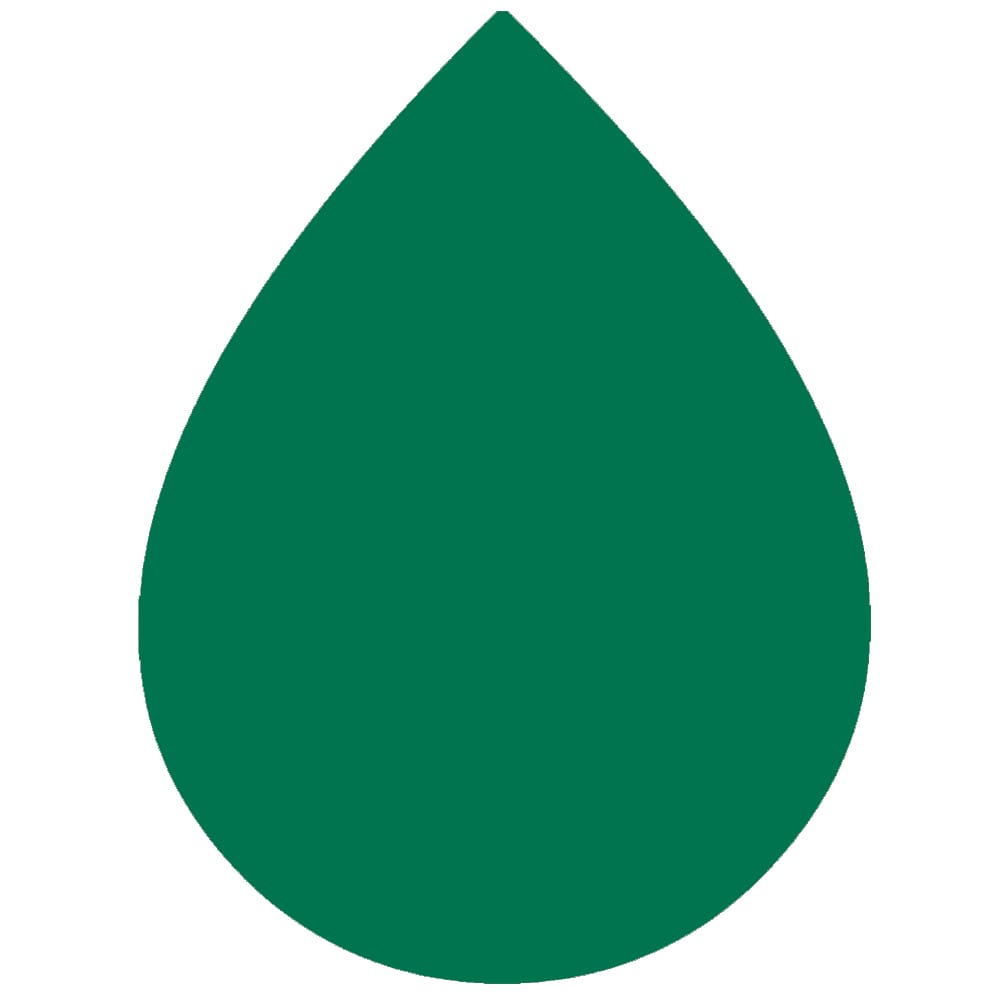 Color swatch of Rit DyeMore Peacock Green fabric dye