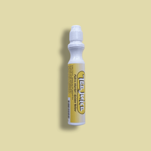 Textile marker Tee Juice Jacquard broad tip - Golden Yellow