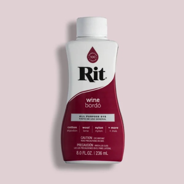 Textile paint Rit All-Purpose Dye Wine - Dye