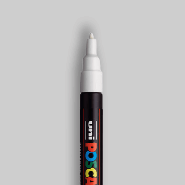 Uni Posca verfmarker PC-3M fijne punt - Losse stift