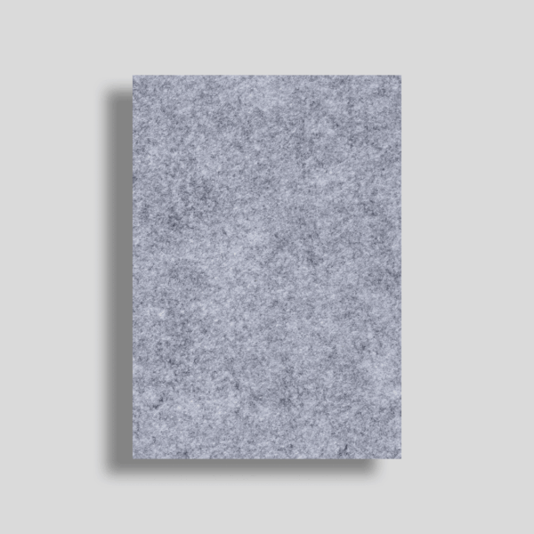 Hobbyvilt A4 10 vellen 1 kleur 1,5mm dik - Gemelleerd grijs