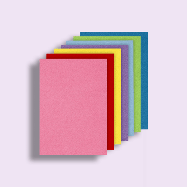 Hobbyvilt A4 10 vellen 1 kleur 1,5mm dik