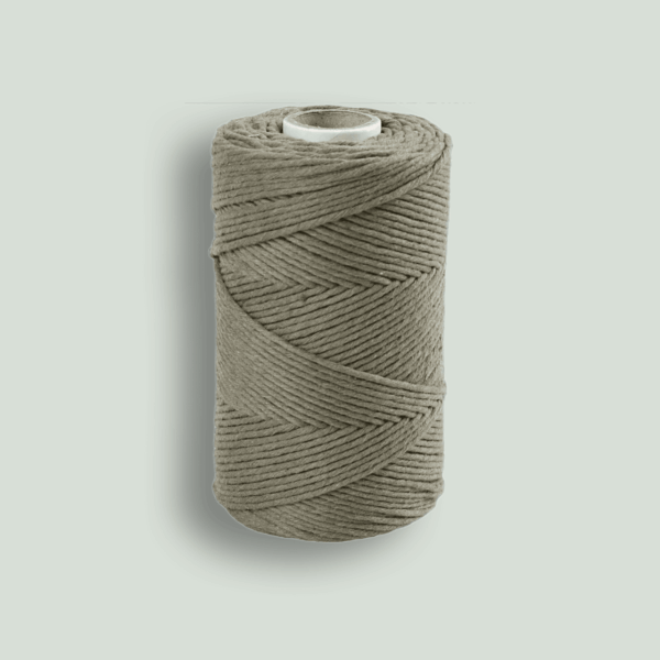 Macramé koord 2mm - Mosgroen