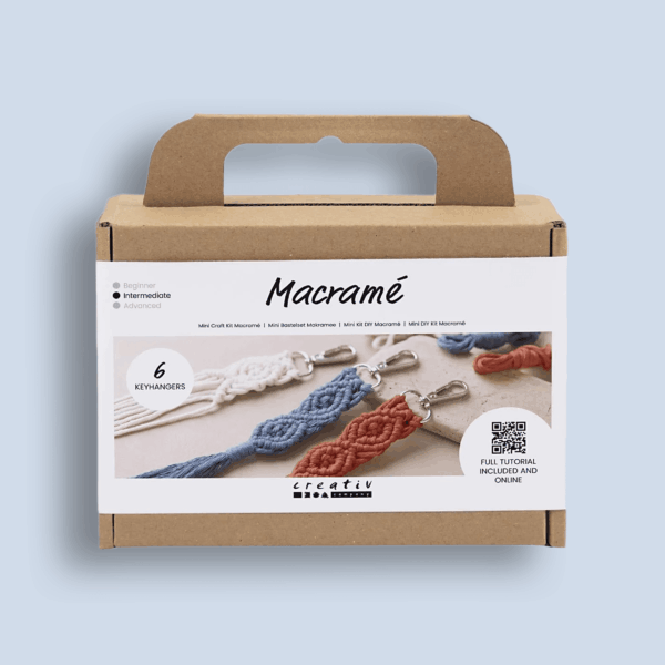 Mini Hobbyset Macramé Sleutelhangers