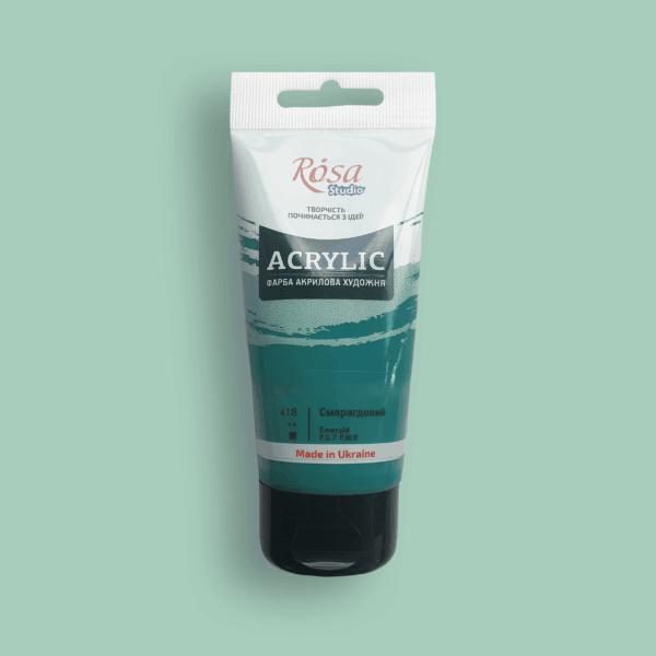 Rosa Studio Acrylverf 75ml - Smaragdgroen