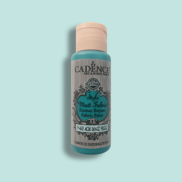 Textile Paint Matt Cadence (59ml) - Light Sea Green