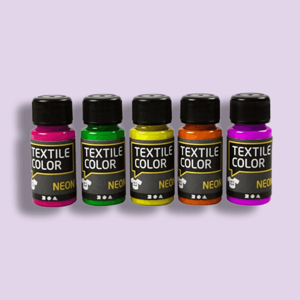 Textile paint Textile Color Neon set Creotime