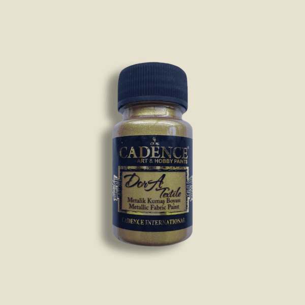 Textielverf Metallic Cadence (50ml) - White Gold