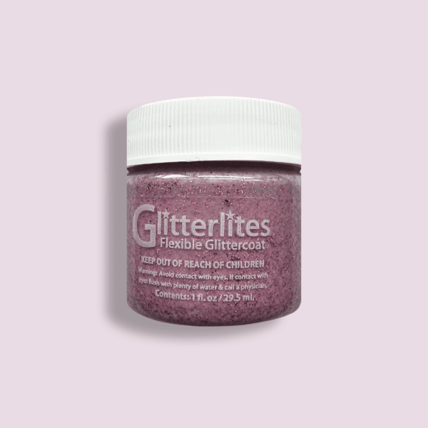 Leather paint Angelus Glitterlites - Candy Pink