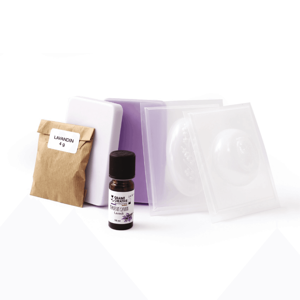 DIY set - Zeep met lavendel maken Graine Creative - Afbeelding 2