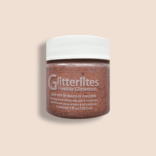 Leather paint Angelus Glitterlites - Penny Copper