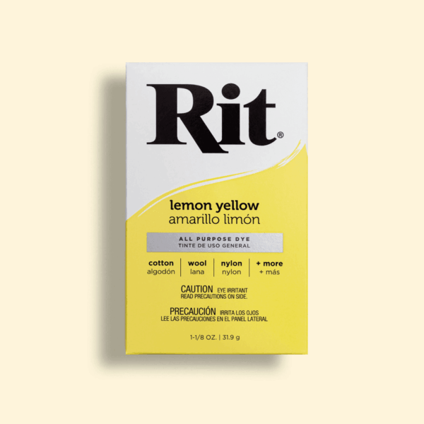 Rit All-Purpose Dye poeder (31,9 gram) - Lemon Yellow