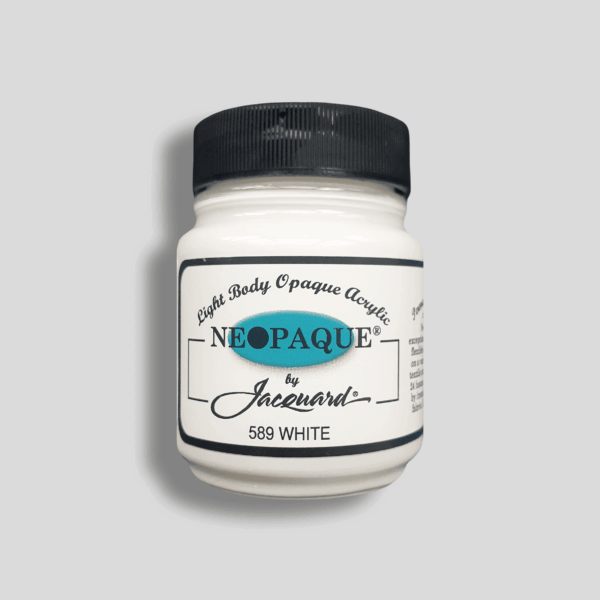 Textile paint Acrylic Neopaque Jacquard (66ml) - White