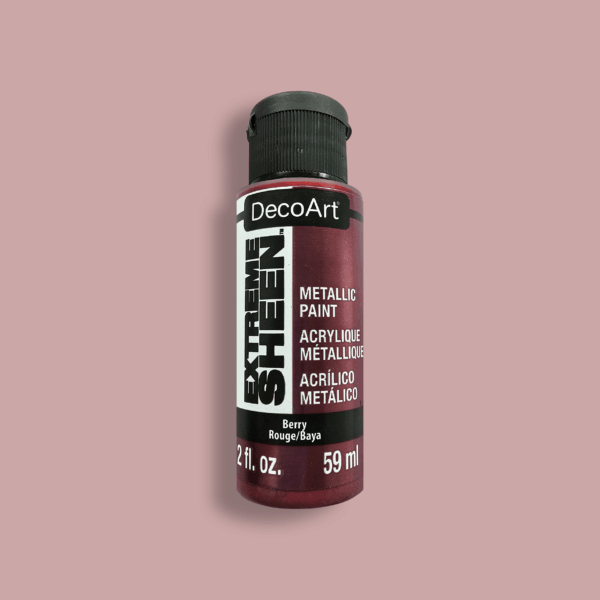 Acrylic Paint Metallic – Extreme Sheen DecoArt (59ml) - Berry