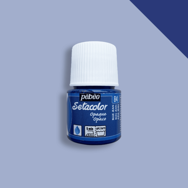 Textile Paint Setacolor Opaque Pebeo 45ml - Blue Jean