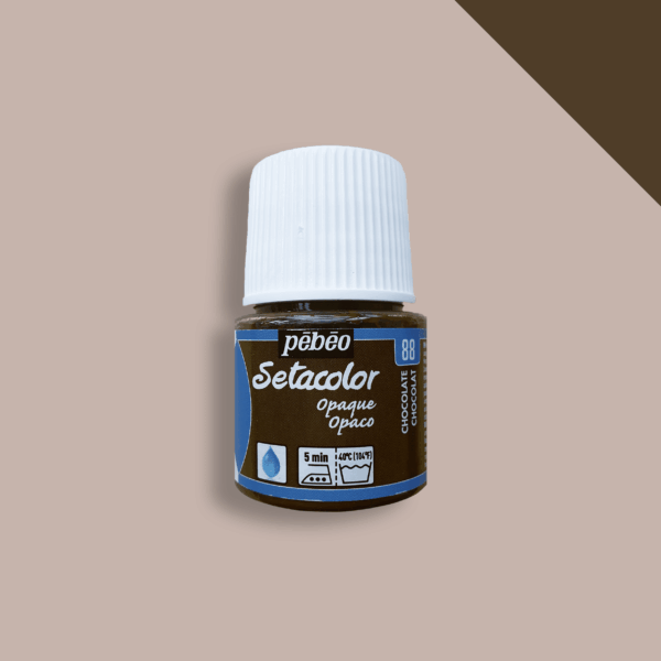 Textile Paint Setacolor Opaque Pebeo 45ml - Chocolate