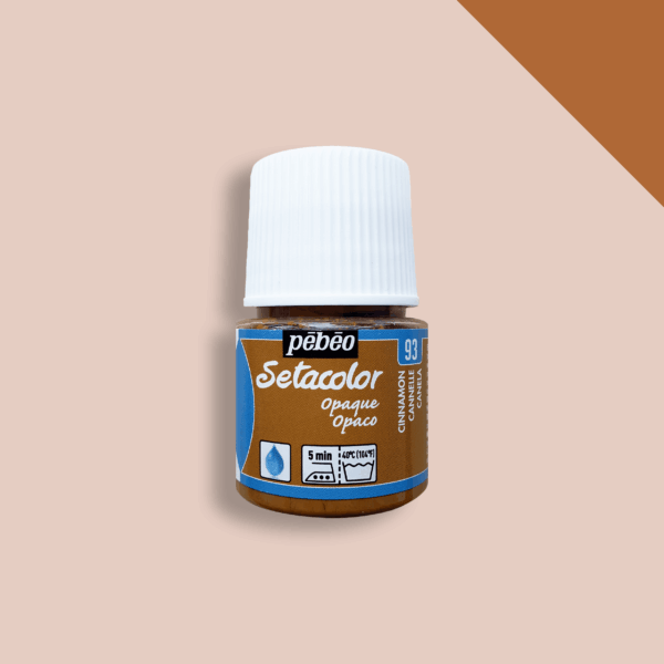 Textile Paint Setacolor Opaque Pebeo 45ml - Cinnamon