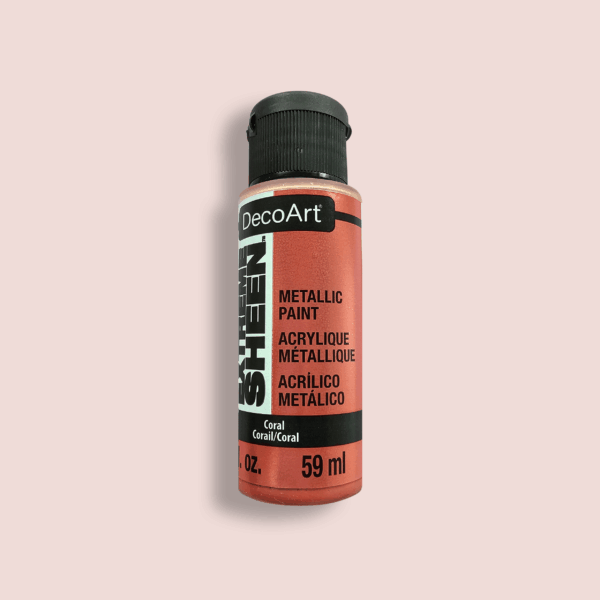 Acrylic Paint Metallic – Extreme Sheen DecoArt (59ml) - Coral