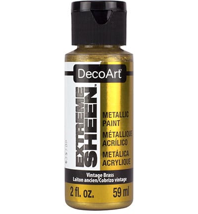 Acrylic Paint Metallic – Extreme Sheen DecoArt (59ml) - Vintage Brass