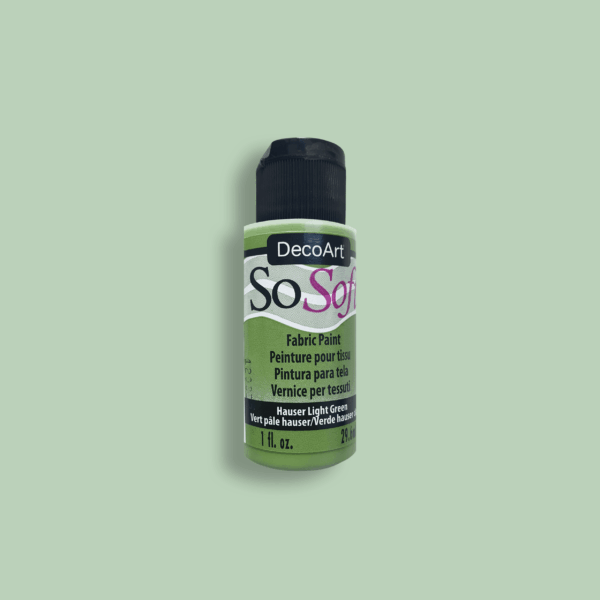 Textielverf SoSoft Acryl Fabric DecoArt (29,6ml) - Hauser Light Green