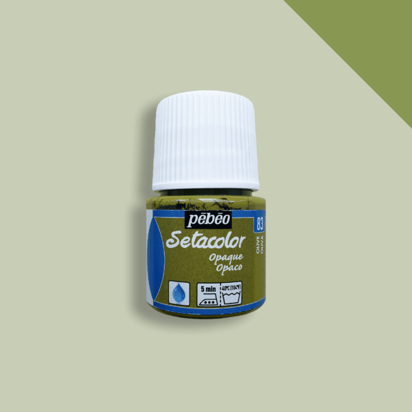 Textile Paint Setacolor Opaque Pebeo 45ml - Olive