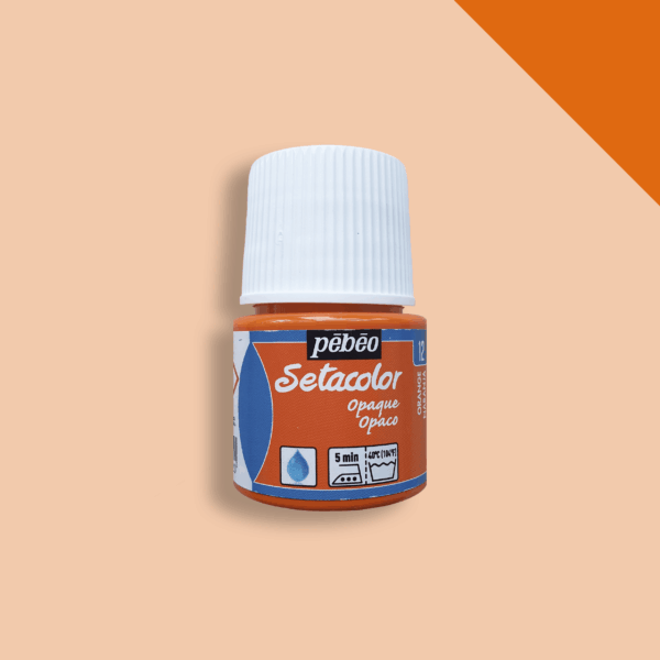 Textile Paint Setacolor Opaque Pebeo 45ml - Orange