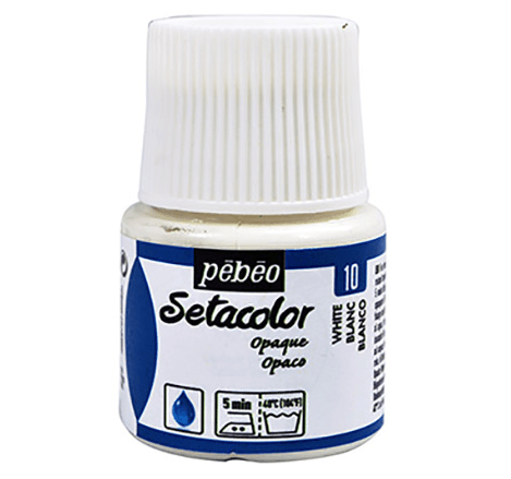 Textile Paint Setacolor Opaque Pebeo 45ml - White