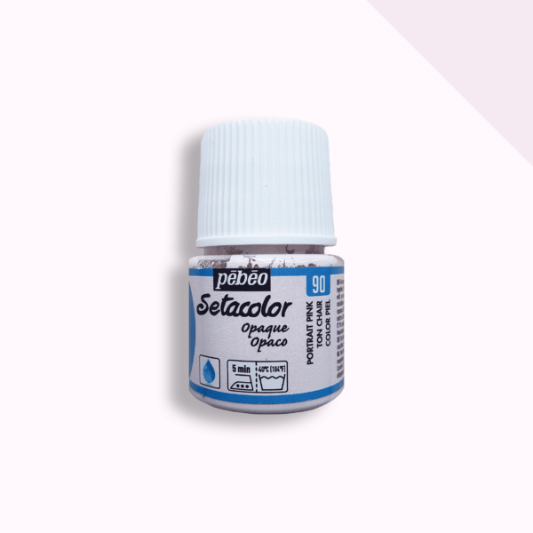 Textile Paint Setacolor Opaque Pebeo 45ml - Portrait Pink