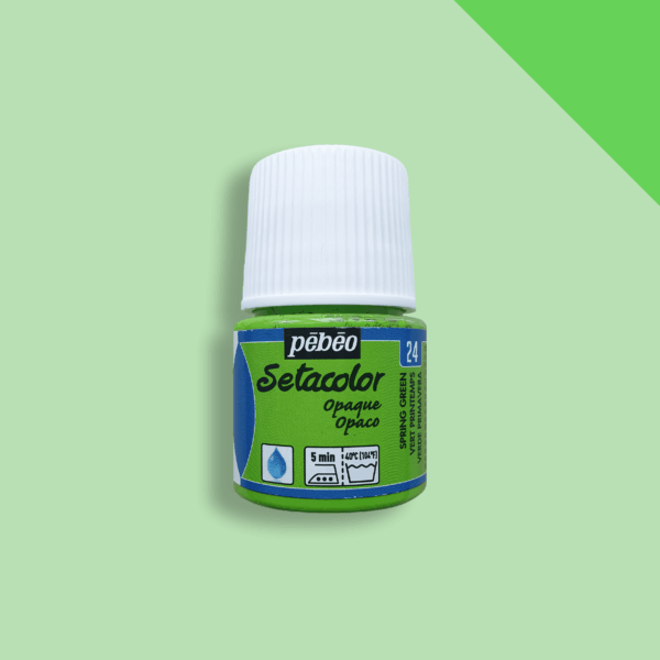Textile Paint Setacolor Opaque Pebeo 45ml - Spring Green