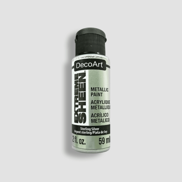 Acrylic Paint Metallic – Extreme Sheen DecoArt (59ml) - Sterling Silver