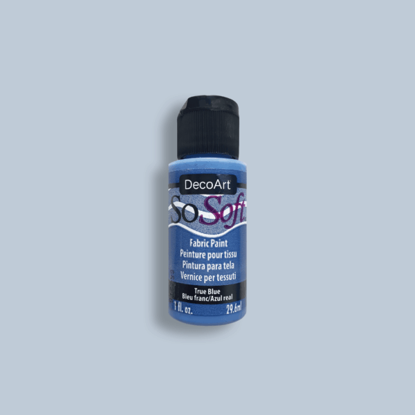 Textielverf SoSoft Acryl Fabric DecoArt (29,6ml) - True Blue